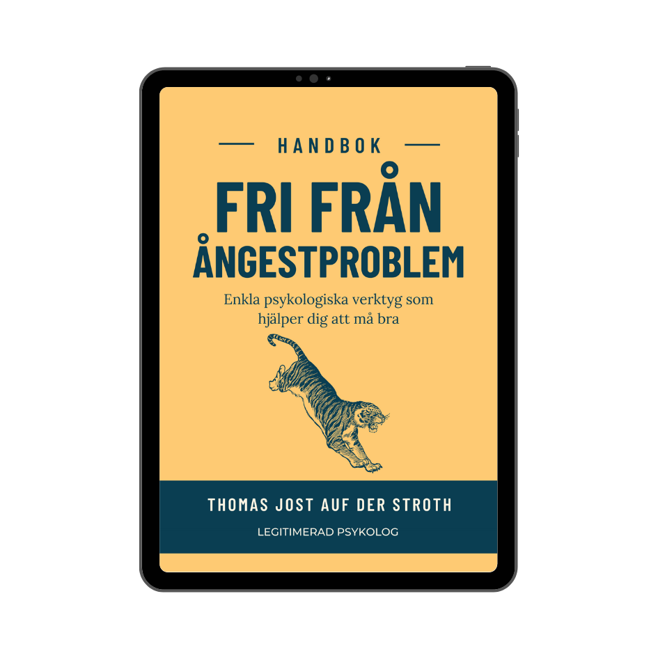 Omslag till e-boken Fri från ångestproblem
